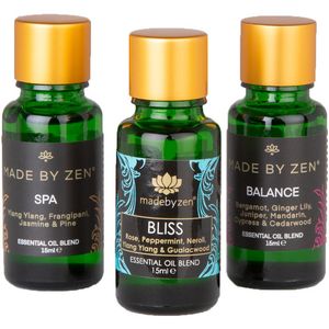 Hovedbilde Made By Zen - Eterisk Olje 3-pk - Consilimo
